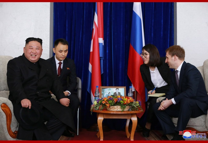 Ким Чен Ын прибыл во Владивосток 10