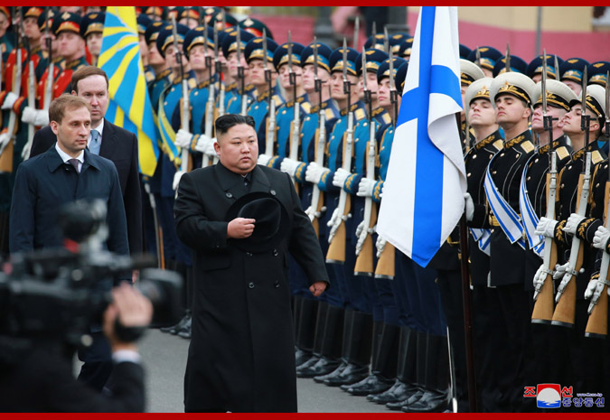 Ким Чен Ын прибыл во Владивосток 7