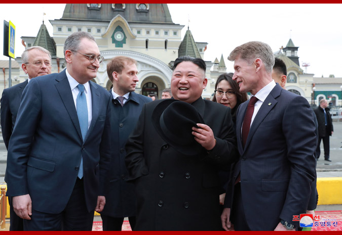 Ким Чен Ын прибыл во Владивосток 9