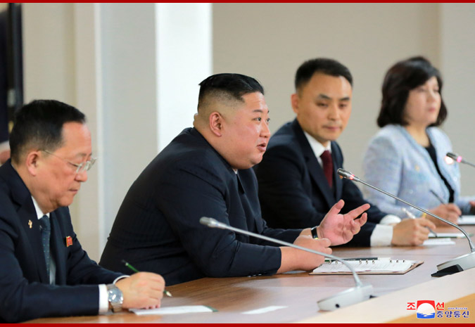 Ким Чен Ын провел переговоры с Путиным 2