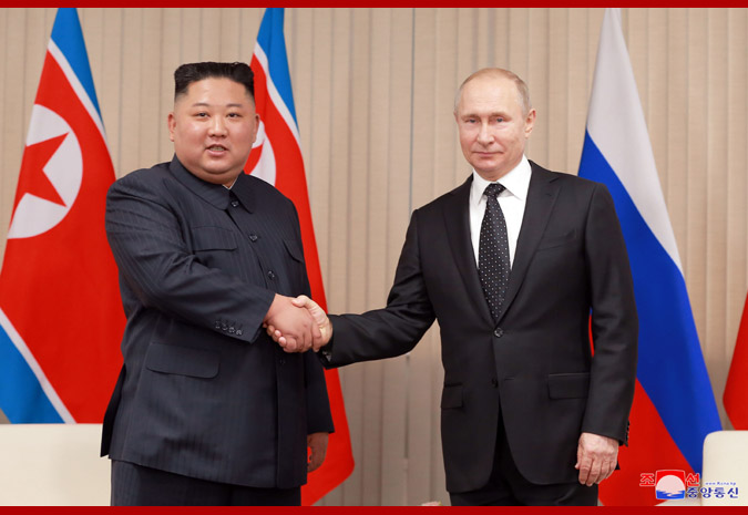 Ким Чен Ын встретился с Путиным 6