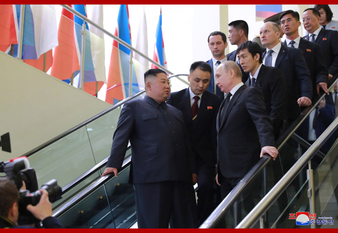 В честь Ким Чен Ына Путин устроил прием 12